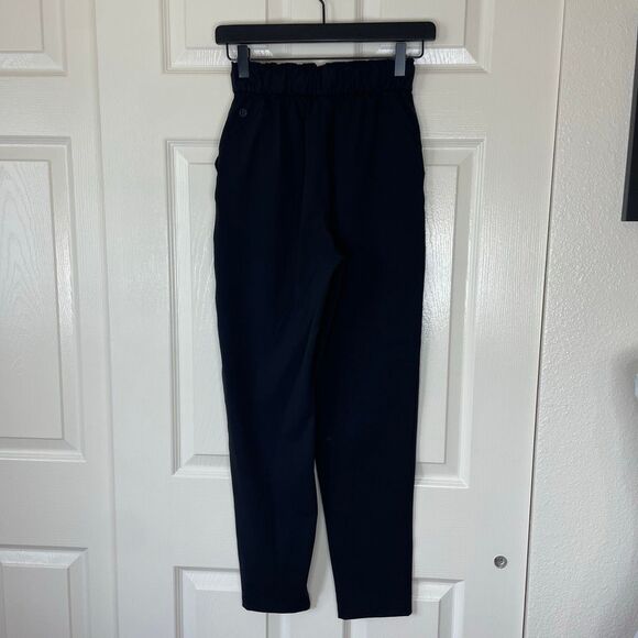 Lululemon Keep Moving Pant 7/8 High-Rise Black Size 2 - Picture 11 of 12